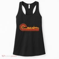 Retro Charleston Charleston Sc Skyline Women's Tank Top thumb 0