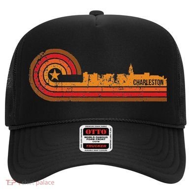 Retro Charleston Charleston Sc Skyline Hat