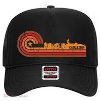 Retro Charleston Charleston Sc Skyline Hat thumb 0