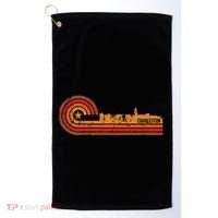 Retro Charleston Charleston Sc Skyline Golf Towel thumb 0