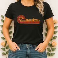 Retro Charleston Charleston Sc Skyline Women's T-Shirt thumb 2