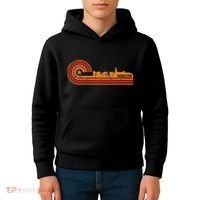 Retro Charleston Charleston Sc Skyline Kids Hoodie thumb 4