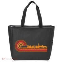 Retro Charleston Charleston Sc Skyline Tote Bag thumb 0