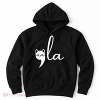 Retro Cat Comma La Kamala Harris For President 2024 Election Hoodie thumb 0
