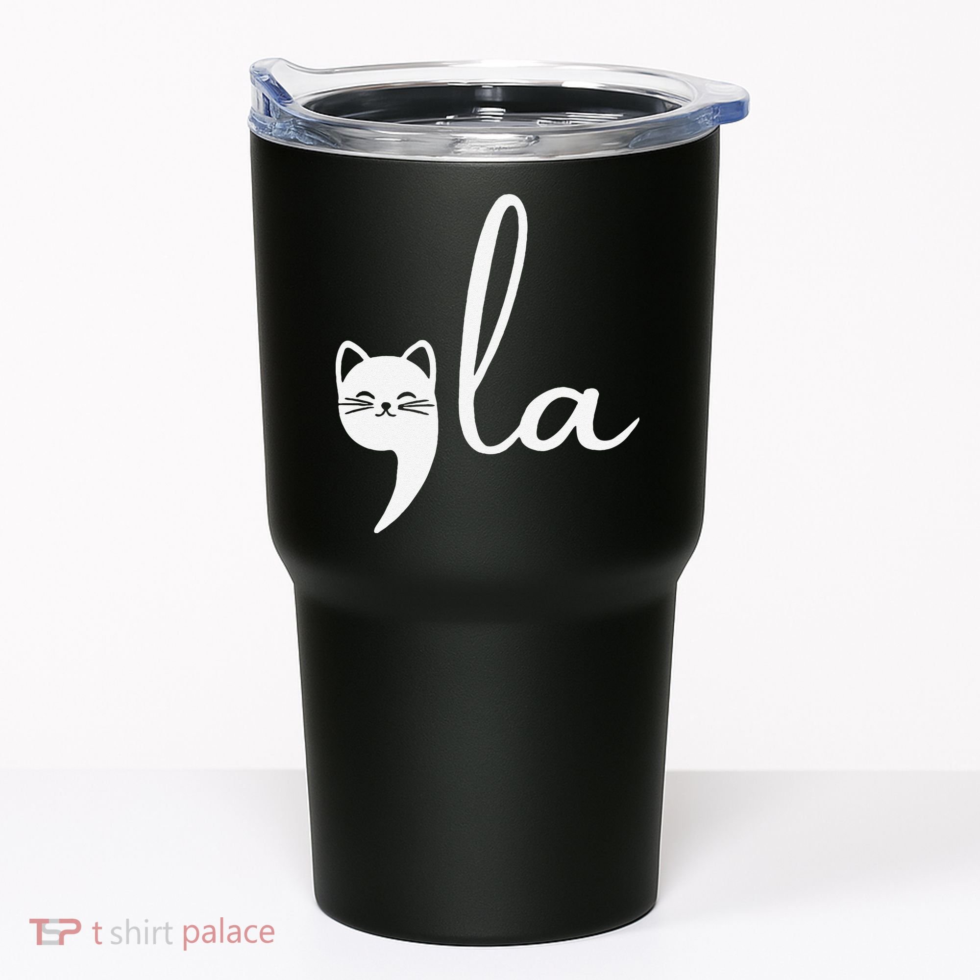Retro Cat Comma La Kamala Harris For President 2024 Election Tumbler