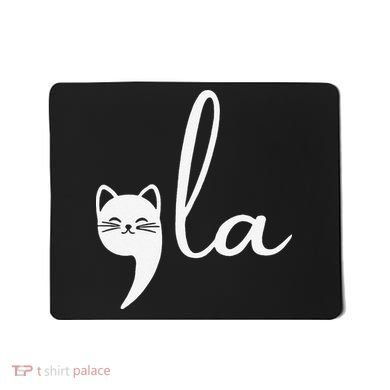 Retro Cat Comma La Kamala Harris For President 2024 Election Mousepad