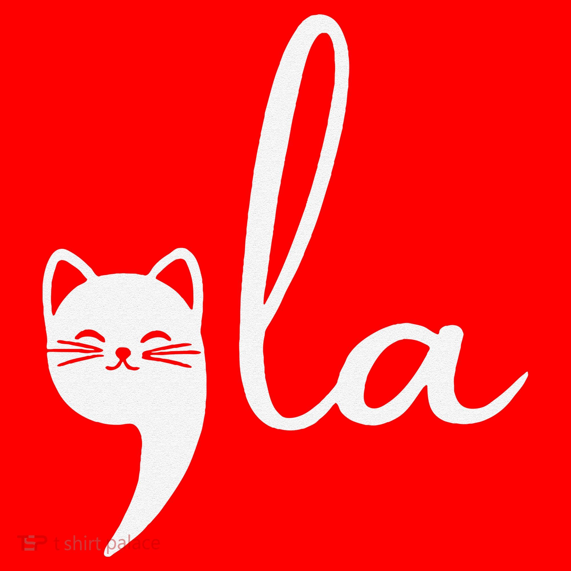 Retro Cat Comma La Kamala Harris For President 2024 Election Santa Hat