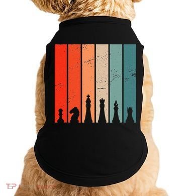 Retro Chess Chessboard Chess Character Chess Pieces Doggie Tank
