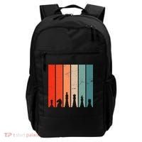 Retro Chess Chessboard Chess Character Chess Pieces Backpack thumb 0