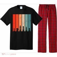 Retro Chess Chessboard Chess Character Chess Pieces Pajama Set thumb 0