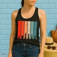 Retro Chess Chessboard Chess Character Chess Pieces Women's Tank Top thumb 2