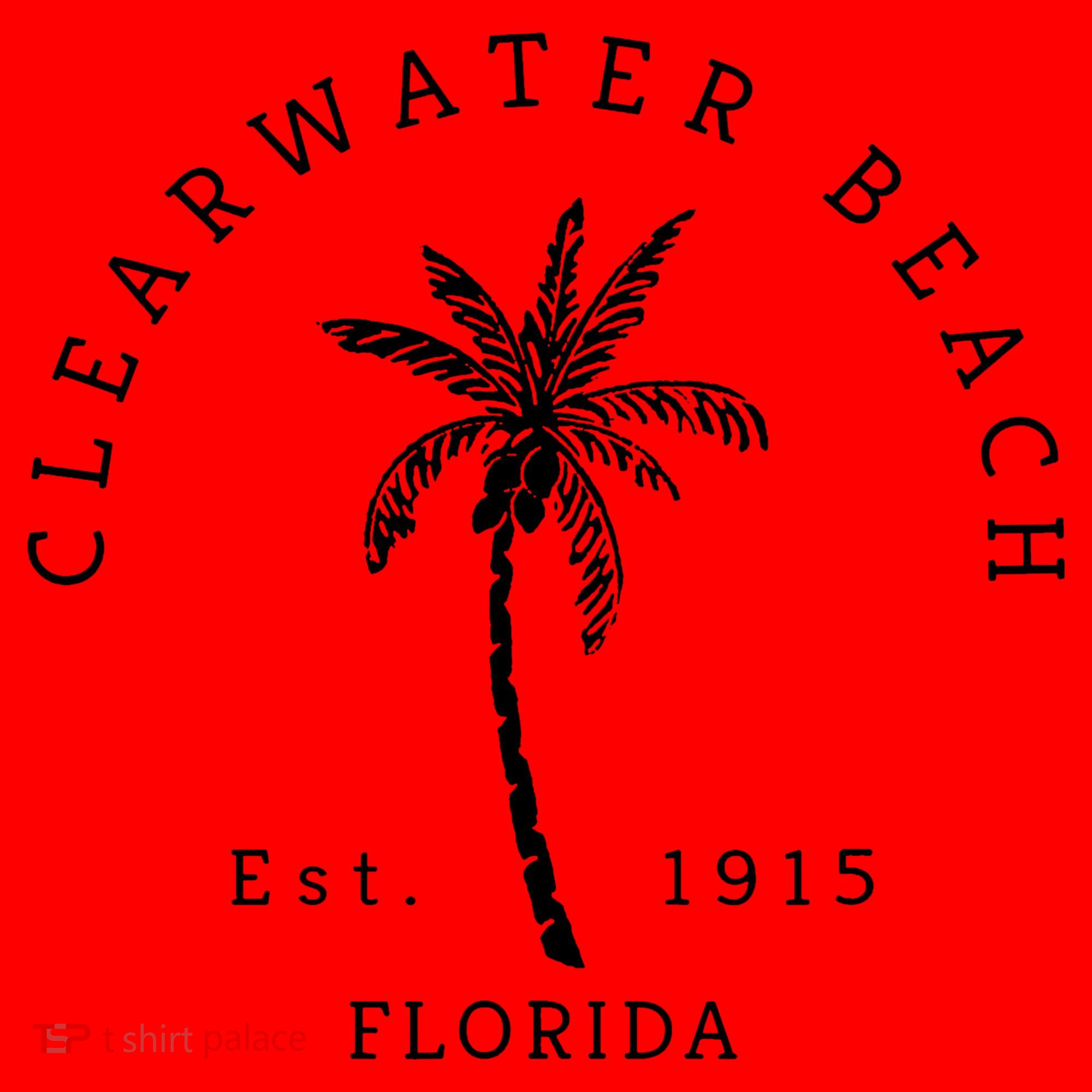 Retro Cool Clearwater Beach Original Florida Beaches Santa Hat