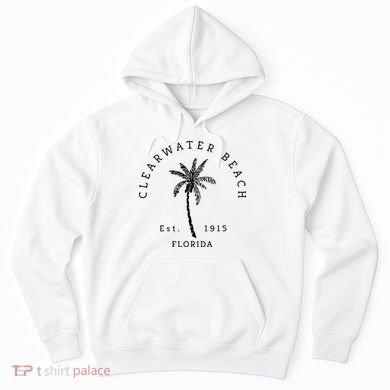 Retro Cool Clearwater Beach Original Florida Beaches Hoodie