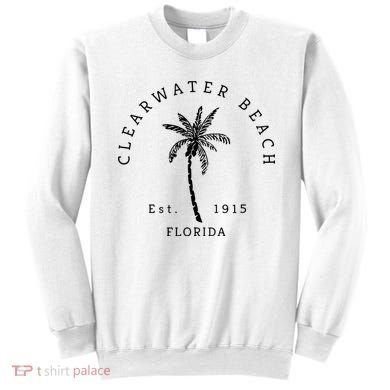 Retro Cool Clearwater Beach Original Florida Beaches Sweatshirt