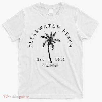 Retro Cool Clearwater Beach Original Florida Beaches T-Shirt