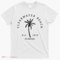 Retro Cool Clearwater Beach Original Florida Beaches T-Shirt thumb 0