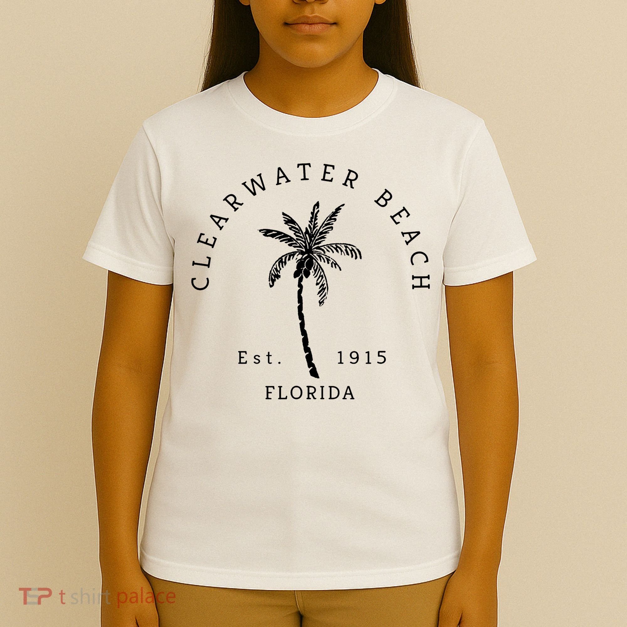 Retro Cool Clearwater Beach Original Florida Beaches T-Shirt