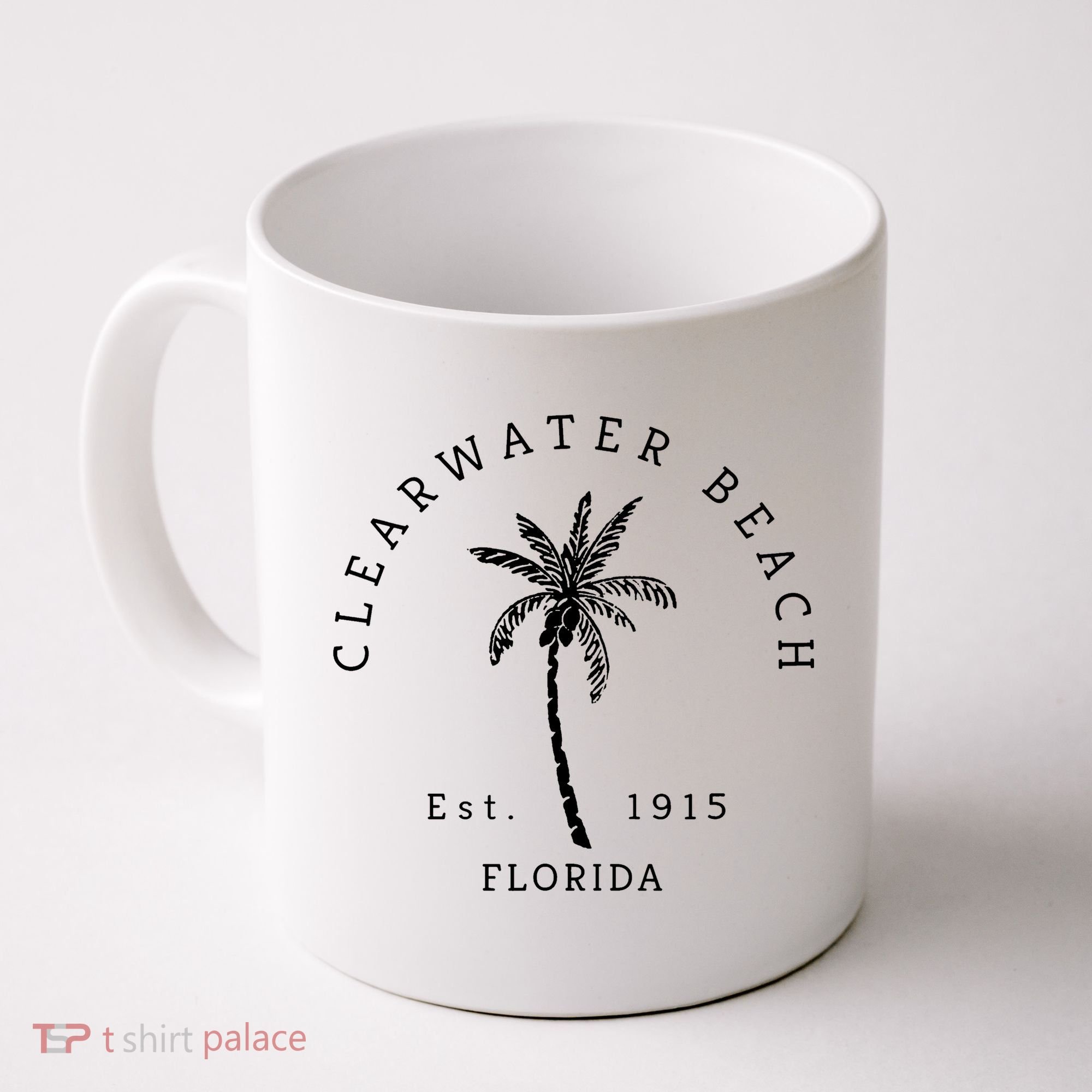 Retro Cool Clearwater Beach Original Florida Beaches Coffee Mug
