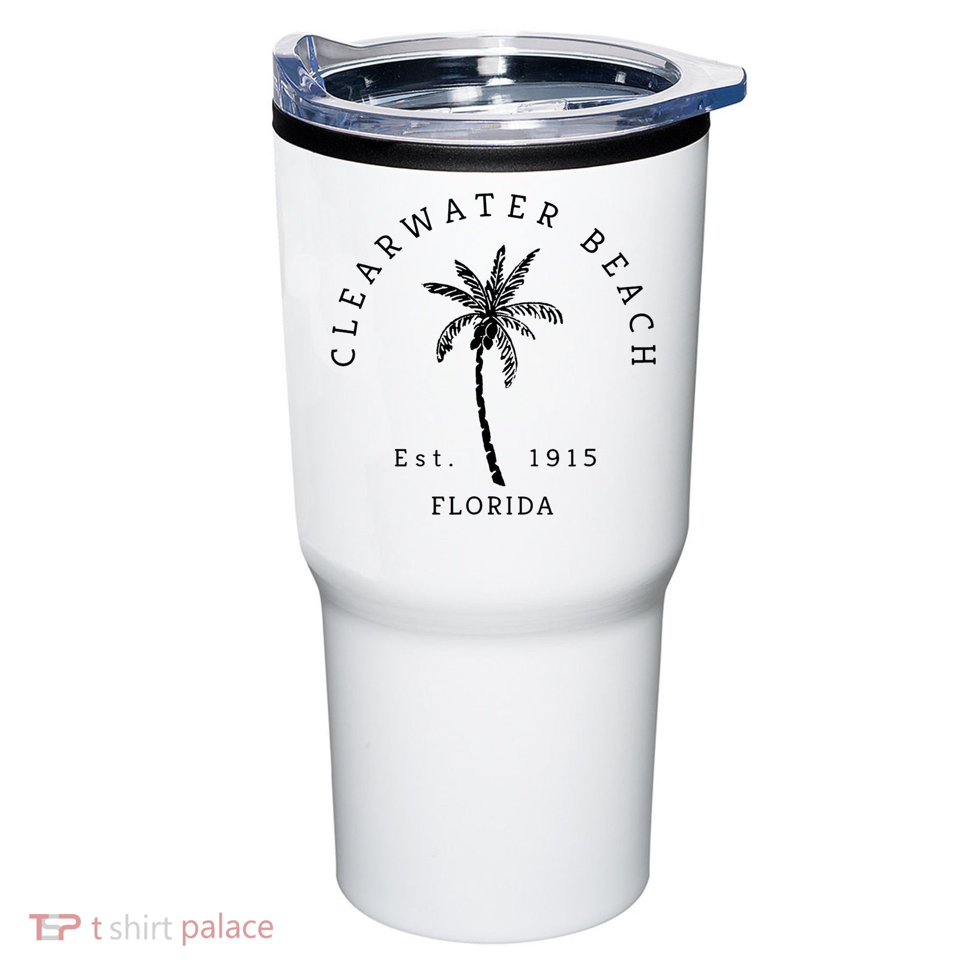 Retro Cool Clearwater Beach Original Florida Beaches Tumbler