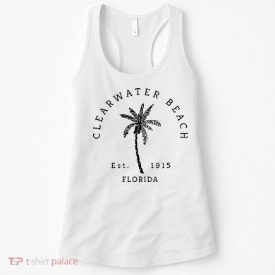 Retro Cool Clearwater Beach Original Florida Beaches Women's Tank Top
