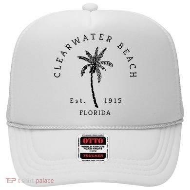 Retro Cool Clearwater Beach Original Florida Beaches Hat