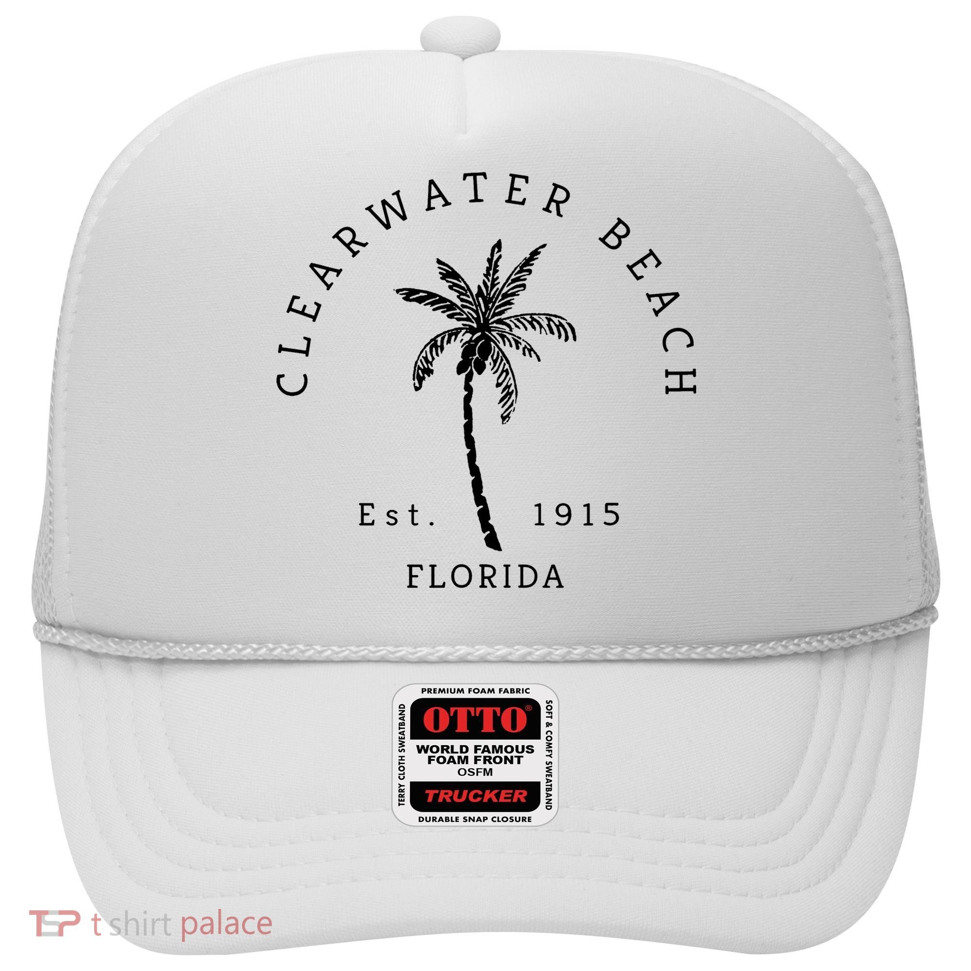 Retro Cool Clearwater Beach Original Florida Beaches Hat