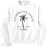 Retro Cool Clearwater Beach Original Florida Beaches Kids Sweatshirt thumb 0