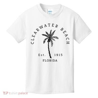 Retro Cool Clearwater Beach Original Florida Beaches Kids T-Shirt