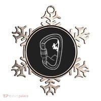 Rock Climbing Carabiner Mountain Tee Climber Gift Ornament thumb 0