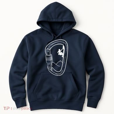 Rock Climbing Carabiner Mountain Tee Climber Gift Hoodie