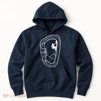 Rock Climbing Carabiner Mountain Tee Climber Gift Hoodie thumb 0