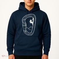 Rock Climbing Carabiner Mountain Tee Climber Gift Hoodie thumb 2