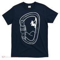 Rock Climbing Carabiner Mountain Tee Climber Gift T-Shirt thumb 0