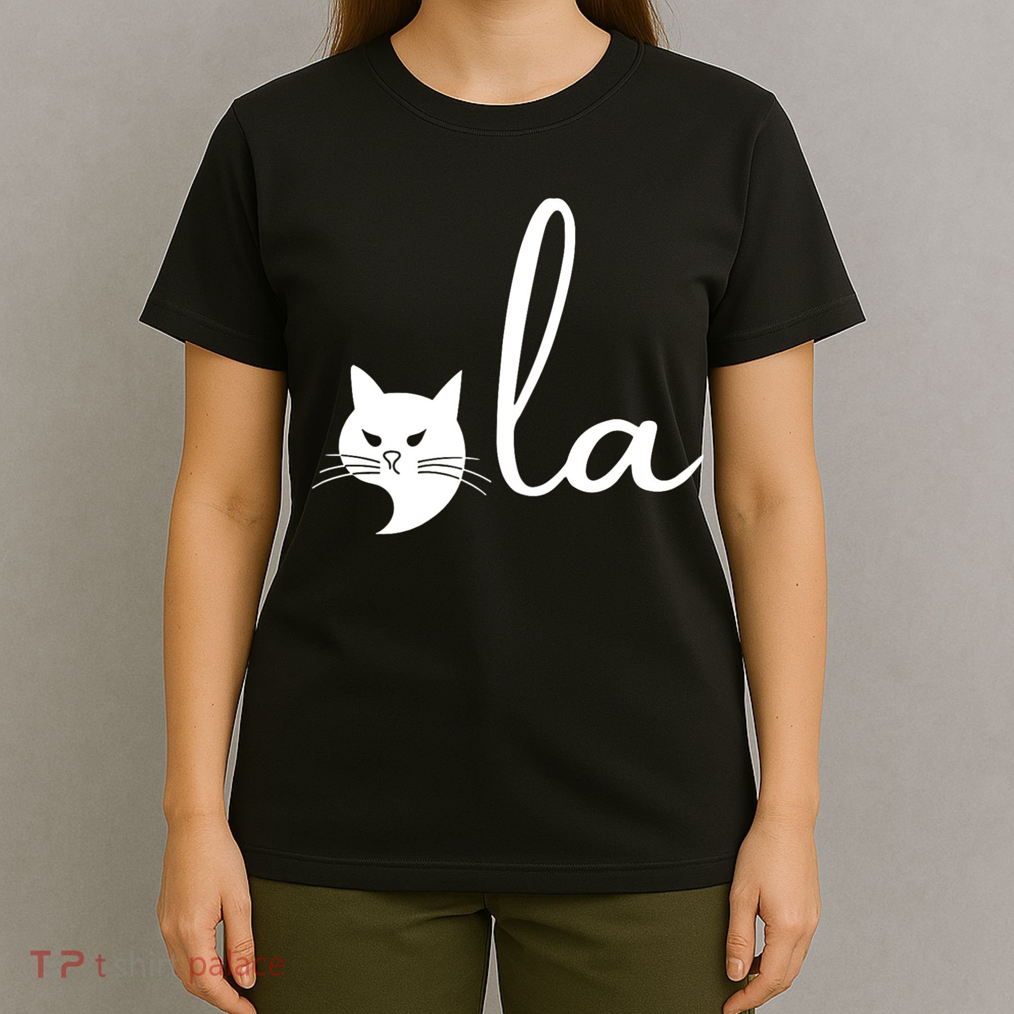 Retro Cat Comma La Kamala Harris For President 2024 Election T-Shirt