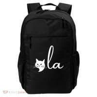 Retro Cat Comma La Kamala Harris For President 2024 Election Backpack thumb 0