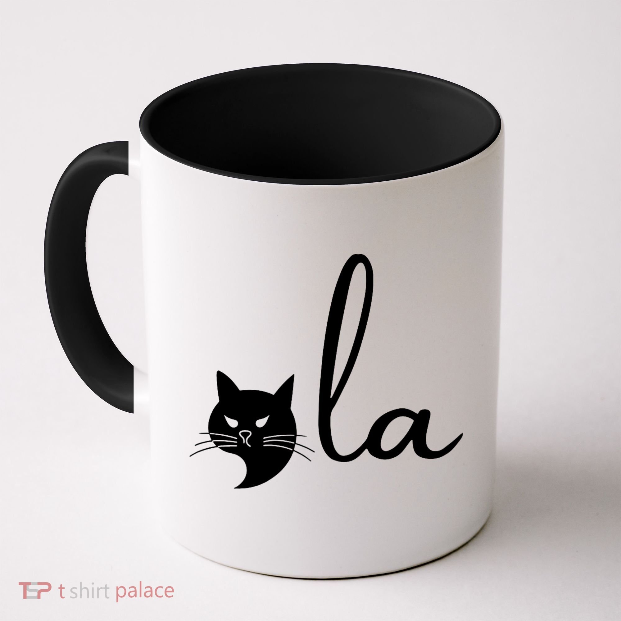 Retro Cat Comma La Kamala Harris For President 2024 Election Coffee Mug