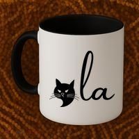 Retro Cat Comma La Kamala Harris For President 2024 Election Coffee Mug thumb 2