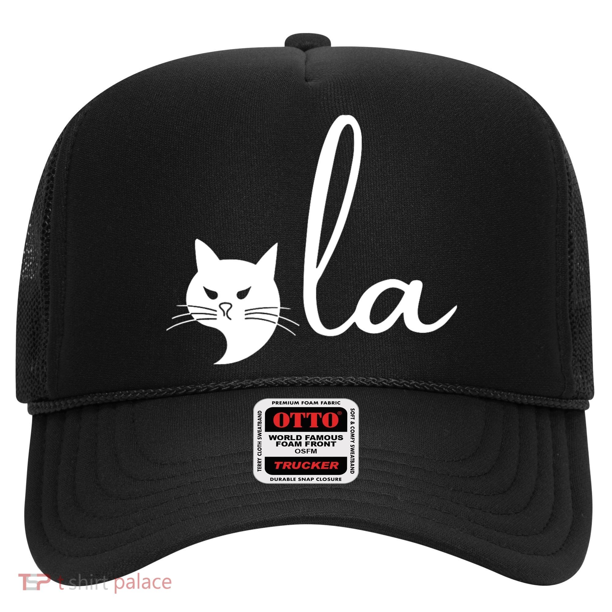 Retro Cat Comma La Kamala Harris For President 2024 Election Hat