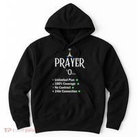 retro Christian Catholic Prayer About Jesus Hoodie thumb 0