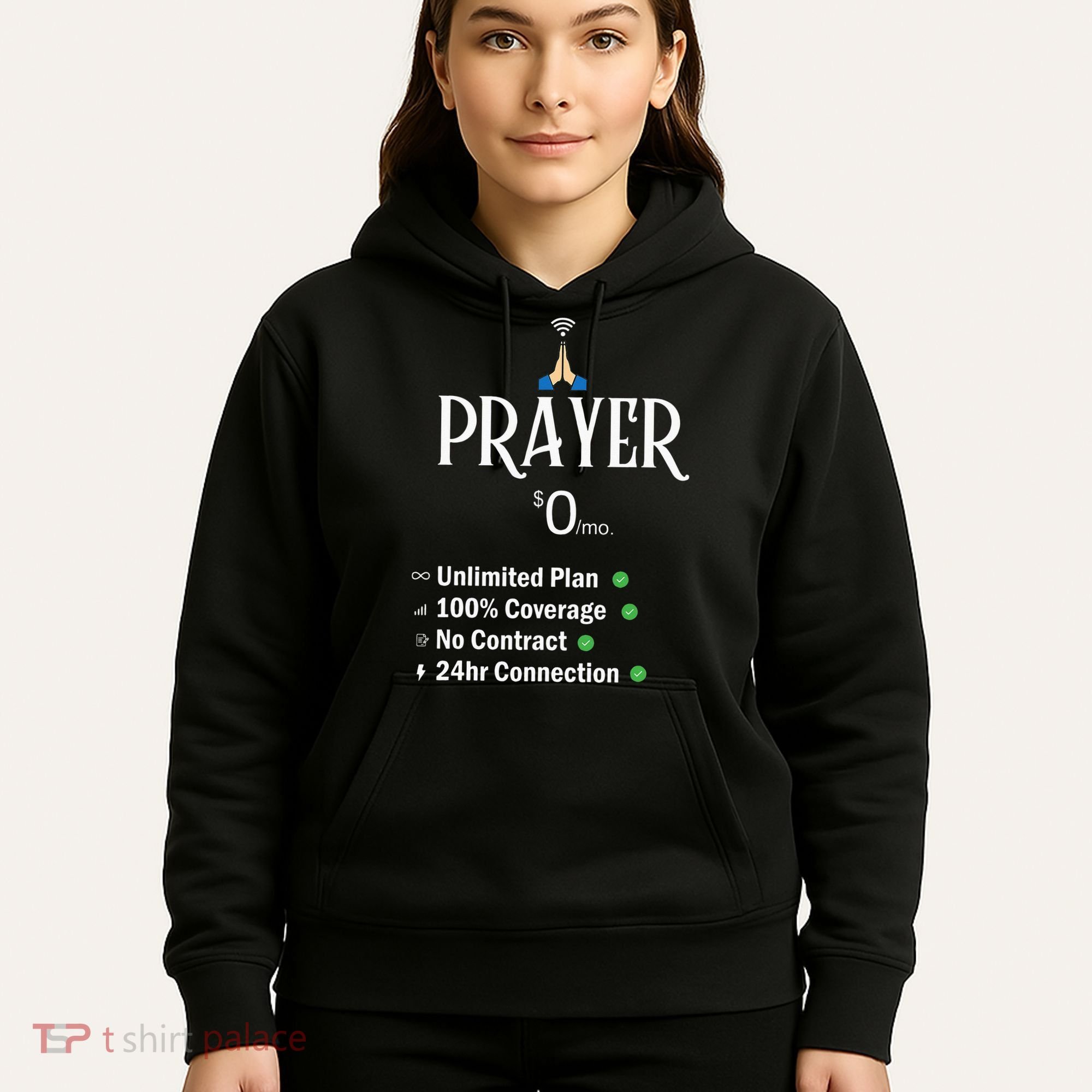 retro Christian Catholic Prayer About Jesus Hoodie