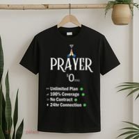 retro Christian Catholic Prayer About Jesus T-Shirt thumb 2
