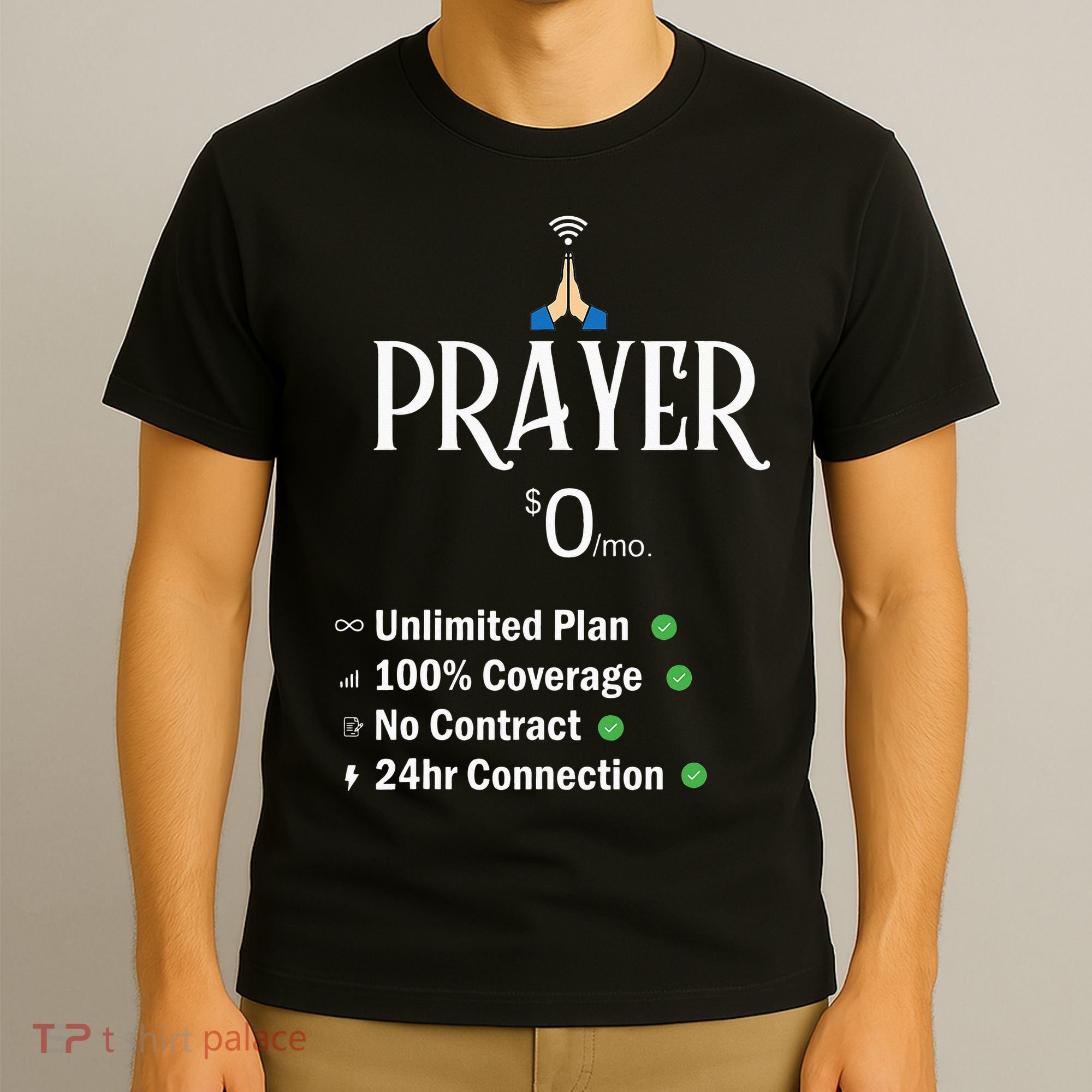 retro Christian Catholic Prayer About Jesus T-Shirt