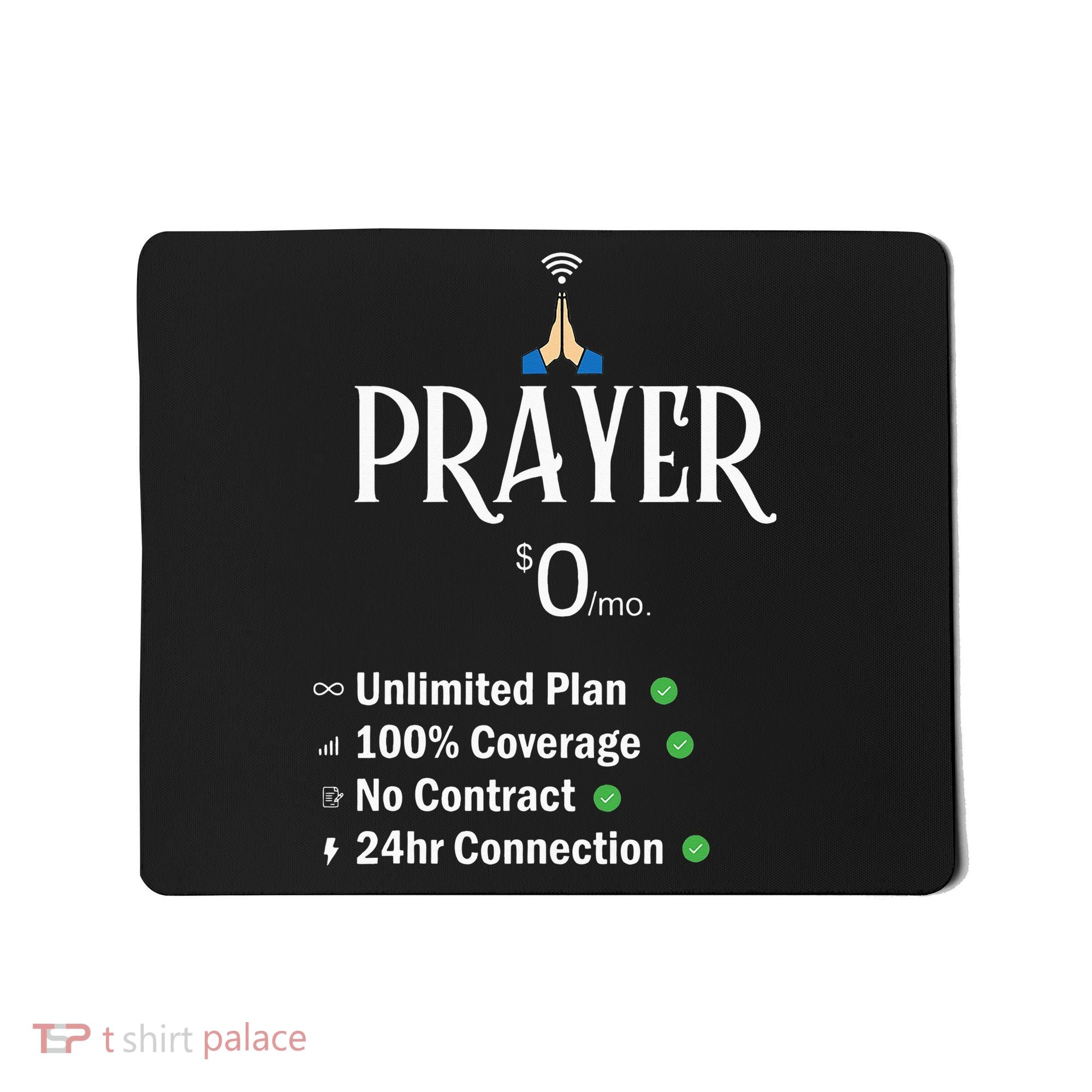 retro Christian Catholic Prayer About Jesus Mousepad