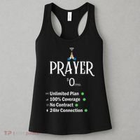 retro Christian Catholic Prayer About Jesus Women's Tank Top thumb 3
