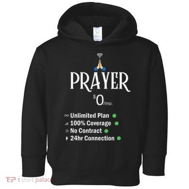 retro Christian Catholic Prayer About Jesus Toddler Hoodie