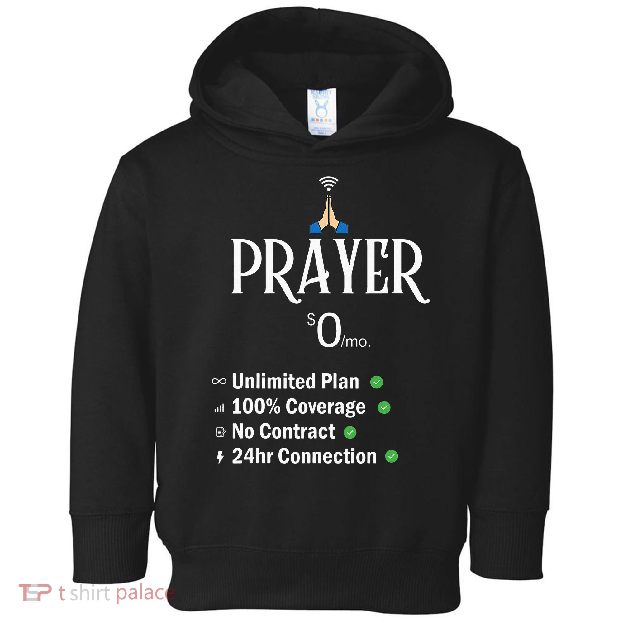 retro Christian Catholic Prayer About Jesus Toddler Hoodie