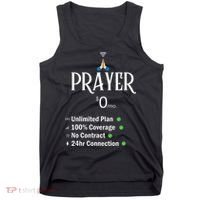 retro Christian Catholic Prayer About Jesus Tank Top thumb 0