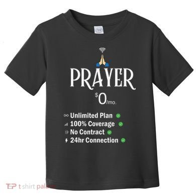 retro Christian Catholic Prayer About Jesus Toddler T-Shirt