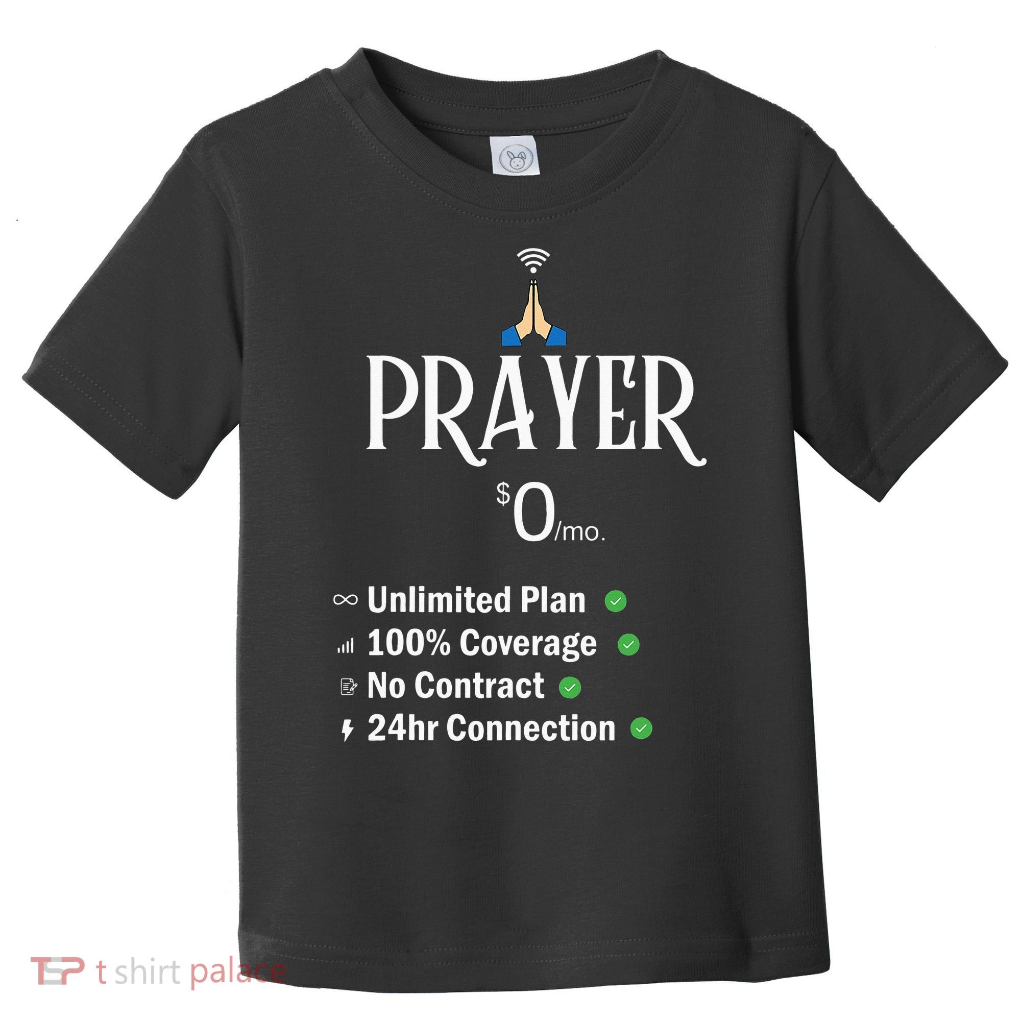 retro Christian Catholic Prayer About Jesus Toddler T-Shirt
