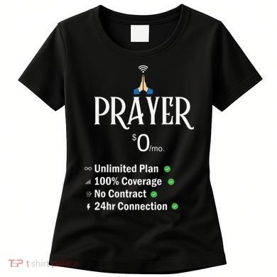 retro Christian Catholic Prayer About Jesus Women's T-Shirt